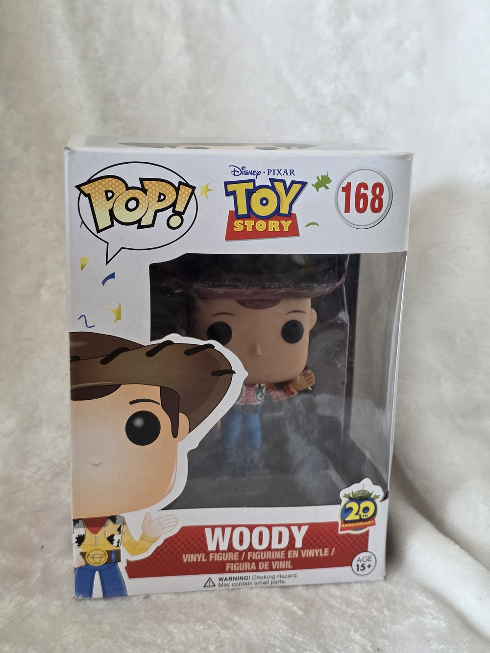 Funko Pop! Disney Pixar Toy Story 20th Anniversary Woody #168